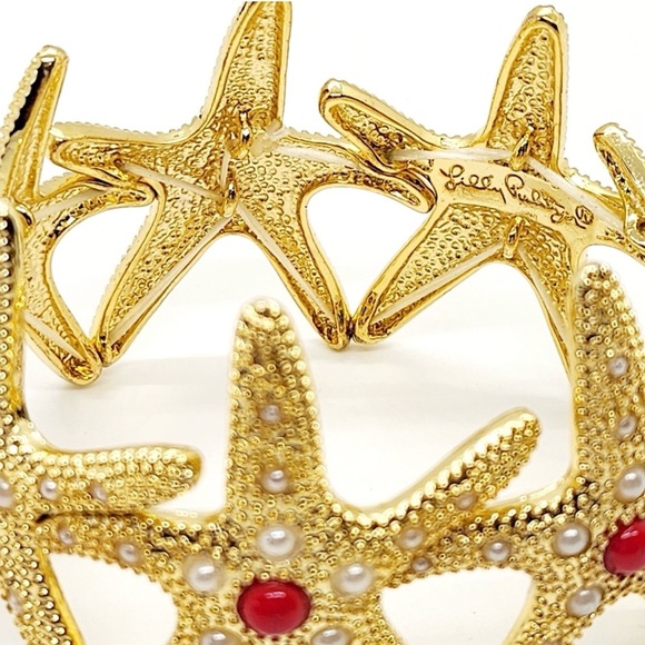 LILLY PULITZER Gold Starfish Bracelet - Picture 4 of 4